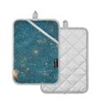 thumbnail image 1 of Yayeee Pot Holders Kitchen Heat Resistant with Pocket 7"x9.8" Cotton Oven Cooking Hot Pads, Star Map, 1 of 7
