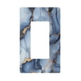 thumbnail image 1 of Yayeee Rocker Switch Wall Plate 1-Gang 4.6"x2.9" Home Decorative Outlet Cover, Abstract Marble Pattern, 1 of 6