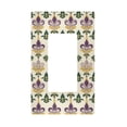 thumbnail image 1 of Yayeee Rocker Switch Wall Plate 1-Gang 4.6"x2.9" Home Decorative Outlet Cover, Beige Floral Pattern, 1 of 6