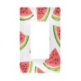thumbnail image 1 of Yayeee Rocker Switch Wall Plate 1-Gang 4.6"x2.9" Home Decorative Outlet Cover, Cartoon Watermelon, 1 of 6