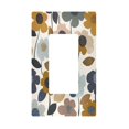 thumbnail image 1 of Yayeee Rocker Switch Wall Plate 1-Gang 4.6"x2.9" Home Decorative Outlet Cover, Colorful Floral, 1 of 6