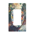 thumbnail image 1 of Yayeee Rocker Switch Wall Plate 1-Gang 4.6"x2.9" Home Decorative Outlet Cover, Colorful Goldfish, 1 of 6