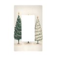 thumbnail image 1 of Yayeee Rocker Switch Wall Plate 1-Gang 4.6"x2.9" Home Decorative Outlet Cover, Hand Drawn Christmas, 1 of 6