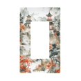 thumbnail image 1 of Yayeee Rocker Switch Wall Plate 1-Gang 4.6"x2.9" Home Decorative Outlet Cover, Mountain Pattern, 1 of 6