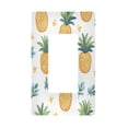 thumbnail image 1 of Yayeee Rocker Switch Wall Plate 1-Gang 4.6"x2.9" Home Decorative Outlet Cover, Pineapple, 1 of 6