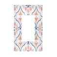 thumbnail image 1 of Yayeee Rocker Switch Wall Plate 1-Gang 4.6"x2.9" Home Decorative Outlet Cover, Pink Mosaic Pattern, 1 of 6
