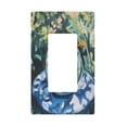 thumbnail image 1 of Yayeee Rocker Switch Wall Plate 1-Gang 4.6"x2.9" Home Decorative Outlet Cover, Red Goldfish, 1 of 6