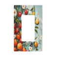 thumbnail image 1 of Yayeee Rocker Switch Wall Plate 1-Gang 4.6"x2.9" Home Decorative Outlet Cover, Red Tomatoes, 1 of 6