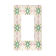 thumbnail image 1 of Yayeee Rocker Switch Wall Plate 1-Gang 4.6"x2.9" Home Decorative Outlet Cover, Retro Green Stars, 1 of 6