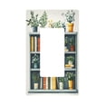 thumbnail image 1 of Yayeee Rocker Switch Wall Plate 1-Gang 4.6"x2.9" Home Decorative Outlet Cover, White Shelf, 1 of 6