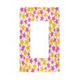 thumbnail image 1 of Yayeee Rocker Switch Wall Plate 1-Gang 4.6"x2.9" Home Decorative Outlet Cover, Yellow Stars Pattern, 1 of 6