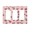 thumbnail image 1 of Yayeee Rocker Switch Wall Plate 3-Gang 6.5"x4.6" Home Decorative Outlet Cover, Cherries Pattern, 1 of 6