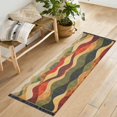 thumbnail image 1 of Yayeee Runner Rug for Bedroom 2'x6' Machine Washable Hallway Non Slip Mat, Abstract Desert Pattern, 1 of 8