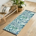 thumbnail image 1 of Yayeee Runner Rug for Bedroom 2'x6' Machine Washable Hallway Non Slip Mat, Beautiful Leaves Pattern, 1 of 8