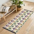 thumbnail image 1 of Yayeee Runner Rug for Bedroom 2'x6' Machine Washable Hallway Non Slip Mat, Beige Floral Pattern, 1 of 8