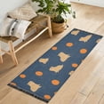 thumbnail image 1 of Yayeee Runner Rug for Bedroom 2'x6' Machine Washable Hallway Non Slip Mat, Blue Capybaras, 1 of 8