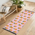 thumbnail image 1 of Yayeee Runner Rug for Bedroom 2'x6' Machine Washable Hallway Non Slip Mat, Cartoon Oranges, 1 of 8