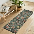 thumbnail image 1 of Yayeee Runner Rug for Bedroom 2'x6' Machine Washable Hallway Non Slip Mat, Christmas Bows, 1 of 8