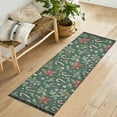 thumbnail image 1 of Yayeee Runner Rug for Bedroom 2'x6' Machine Washable Hallway Non Slip Mat, Christmas Candy Cane, 1 of 8
