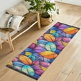 thumbnail image 1 of Yayeee Runner Rug for Bedroom 2'x6' Machine Washable Hallway Non Slip Mat, Colorful Leaves, 1 of 8