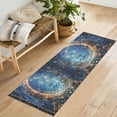 thumbnail image 1 of Yayeee Runner Rug for Bedroom 2'x6' Machine Washable Hallway Non Slip Mat, Crystal Moon, 1 of 8