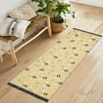 thumbnail image 1 of Yayeee Runner Rug for Bedroom 2'x6' Machine Washable Hallway Non Slip Mat, Cute Bee Pattern, 1 of 8