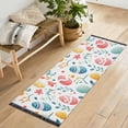 thumbnail image 1 of Yayeee Runner Rug for Bedroom 2'x6' Machine Washable Hallway Non Slip Mat, Cute Easter Eggs, 1 of 8