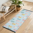 thumbnail image 1 of Yayeee Runner Rug for Bedroom 2'x6' Machine Washable Hallway Non Slip Mat, Cute Rabbits, 1 of 8