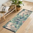 thumbnail image 1 of Yayeee Runner Rug for Bedroom 2'x6' Machine Washable Hallway Non Slip Mat, Floral Forest Pattern, 1 of 8
