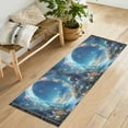 thumbnail image 1 of Yayeee Runner Rug for Bedroom 2'x6' Machine Washable Hallway Non Slip Mat, Floral Moon, 1 of 8