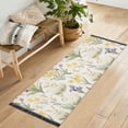 thumbnail image 1 of Yayeee Runner Rug for Bedroom 2'x6' Machine Washable Hallway Non Slip Mat, Floral Rabbit, 1 of 8
