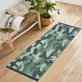 thumbnail image 1 of Yayeee Runner Rug for Bedroom 2'x6' Machine Washable Hallway Non Slip Mat, Forest Camouflage Pattern, 1 of 8