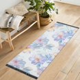 thumbnail image 1 of Yayeee Runner Rug for Bedroom 2'x6' Machine Washable Hallway Non Slip Mat, Pastel Flower Pattern, 1 of 8