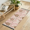 thumbnail image 1 of Yayeee Runner Rug for Bedroom 2'x6' Machine Washable Hallway Non Slip Mat, Pink Candy House, 1 of 8