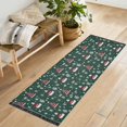 thumbnail image 1 of Yayeee Runner Rug for Bedroom 2'x6' Machine Washable Hallway Non Slip Mat, Red Christmas Trees, 1 of 8
