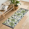 thumbnail image 1 of Yayeee Runner Rug for Bedroom 2'x6' Machine Washable Hallway Non Slip Mat, Retro Flower Print, 1 of 8
