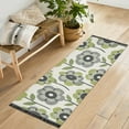 thumbnail image 1 of Yayeee Runner Rug for Bedroom 2'x6' Machine Washable Hallway Non Slip Mat, Retro Flower, 1 of 8