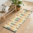 thumbnail image 1 of Yayeee Runner Rug for Bedroom 2'x6' Machine Washable Hallway Non Slip Mat, Sunshine Pineapples, 1 of 8