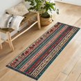 thumbnail image 1 of Yayeee Runner Rug for Bedroom 2'x6' Machine Washable Hallway Non Slip Mat, Tribal Geometric, 1 of 8