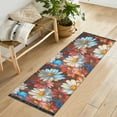 thumbnail image 1 of Yayeee Runner Rug for Bedroom 2'x6' Machine Washable Hallway Non Slip Mat, Vibrant Floral, 1 of 8