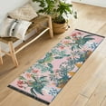 thumbnail image 1 of Yayeee Runner Rug for Bedroom 2'x6' Machine Washable Hallway Non Slip Mat, Vibrant Flowers, 1 of 8