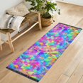 thumbnail image 1 of Yayeee Runner Rug for Bedroom 2'x6' Machine Washable Hallway Non Slip Mat, Vibrant Geometric Pattern, 1 of 8