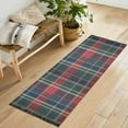 thumbnail image 1 of Yayeee Runner Rug for Bedroom 2'x6' Machine Washable Hallway Non Slip Mat, Warm Tartan Mosaic, 1 of 8
