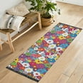 thumbnail image 1 of Yayeee Runner Rug for Bedroom 2'x6' Machine Washable Hallway Non Slip Mat, Whimsical Floral, 1 of 8