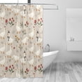 thumbnail image 1 of Yayeee Shower Curtain with Hooks 72"x72" Waterproof Fabric Bathroom Hanging Decor, Gray Cartoon Goose Pattern, 1 of 5
