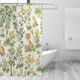 thumbnail image 1 of Yayeee Shower Curtain with Hooks 72"x72" Waterproof Fabric Bathroom Hanging Decor, Watercolor Animals Pattern, 1 of 5