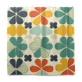 thumbnail image 1 of Yayeee Shower Curtain with Hooks 72"x72" Waterproof Fabric Bathroom Hanging Decor, Beige Clover Pattern, 1 of 5