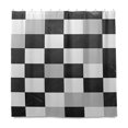 thumbnail image 1 of Yayeee Shower Curtain with Hooks 72"x72" Waterproof Fabric Bathroom Hanging Decor, Black and Grey Plaid Pattern, 1 of 5