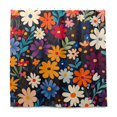 thumbnail image 1 of Yayeee Shower Curtain with Hooks 72"x72" Waterproof Fabric Bathroom Hanging Decor, Bright Colorful Flowers Pattern, 1 of 5