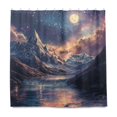 thumbnail image 1 of Yayeee Shower Curtain with Hooks 72"x72" Waterproof Fabric Bathroom Hanging Decor, Ethereal Mountain, 1 of 5